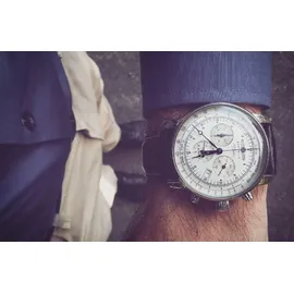 Zeppelin 100 Jahre Zeppelin 7680 Leder 42 mm  7680-1