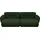 BeType Big-Sofa Be Fluffy Polyester 285 x 87 x 184 cm Dunkelgrün