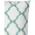 OTTO home Alba Biber petrol/weiß 200 x 200 cm + 2 x 80 x 80 cm