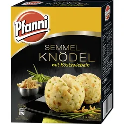 Pfanni Semmel Knödel mit Röstzwiebeln im Kochbeutel - 6 Knödel 200G