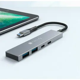 TECHLY Hub USB 4p. 2USB 3.2-2USB-C