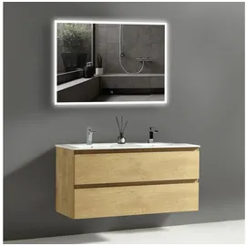Alpenberger Badezimmer-Set 2-tlg. Eiche Natur