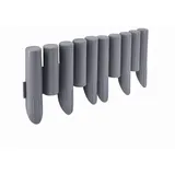 OEM Palisade 2,3 m 8 Stück Grau