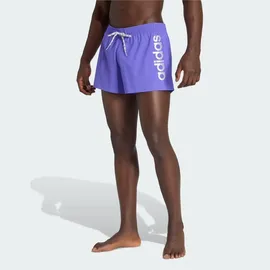 adidas Badehose LOGO ELASTISCHE STRICK-BADEHOSE Solar Purple/White 2XL