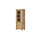 Woodford Vitrine Borneo 67 x 45 x 180 cm Mehrfarbig