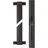 ABUS FOS550A Stangenschloss Braun mit Alarm