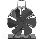 Mini-Ofenventilator/Lautloser Ventilator für die Wärmezirkulation/Holzbrennerventilator/Öko-Feuerventilator für Holzbrenner - Ccykxa