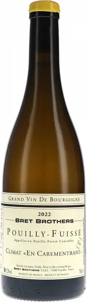 Pouilly-Fuisse Climat En Carementrant Zen AOC Bret Brothers 2022 BIO
