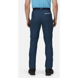 Regatta Mountain Zip Off Hosen Blau 33