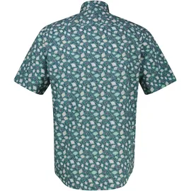 Lerros Floral Kurzarmhemd Grün L