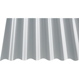Gutta PC Wabe Sinus Profilplatte 76/18 400 x 104,5 cm klar