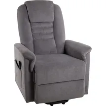 Duo Collection TV-Sessel Webstoff 78 x 113 x 93 cm grau