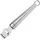 Westmark Zitronenschaber/Zestenreißer mit Kanneliermesser, Länge: 17,5 cm, Rostfreier Edelstahl, Glory, Silber, 18302270