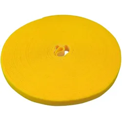 LABEL THE CABLE Klettband gelb