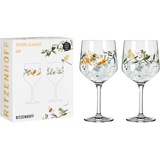 Ritzenhoff & Breker Ritzenhoff Botanic Glamour 2tlg. Kristall, Kristalloptik Bunt