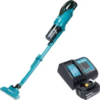 Makita DCL286FSF Akku Staubsauger Blau inkl. 1x 3,0 Ah