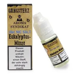 Eukalyptus-Minze 10ml 18mg NicSalt Liquid by Gangsterz