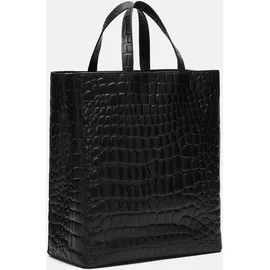 Liebeskind Berlin Kroko Paper Bag Tote M schwarz