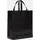 Liebeskind Berlin Kroko Paper Bag Tote M schwarz