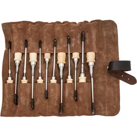 Kirschen Stechbeitelsatz in Ledertasche 12-tlg.