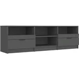 vidaXL TV-Schrank Schwarz 150x33,5x45 cm Holzwerkstoff