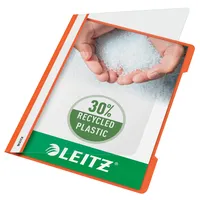 Leitz A4 PVC langes Beschriftungsfeld Orange, 41910045