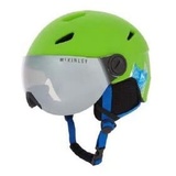 Mc Kinley Intersport Pulse S2 Visor Hs Ski-Helm, White/Turquoise, XS