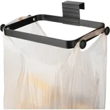 Metall-Müllbeutelhalter für Küche, Büro, Schlafsaal, hängender Mülleimer, unter dem Schrank, platzsparender Müllhaken, schwarz