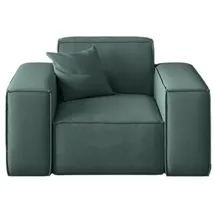 Fun Möbel Sessel Designersessel CELES in Stoff Opera Velvet Petrol