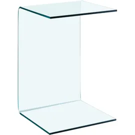 vidaXL Beistelltisch 40x40x60 cm Hartglas
