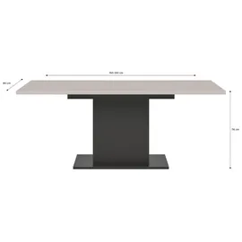 Möbel Boss Motion 150 x 76 x 90 cm grau