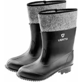 Verto Filz-Gummistiefel Schwarz 45