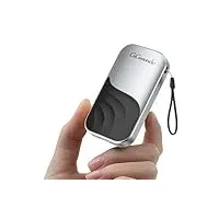 GiGimundo G20 2TB Externe SSD, Tragbare SSD, Bis zu 2000MB/s über USB-C 3.2 Gen 2x2, Langlebige Zinklegierung mit Umhängeband, Kompatibel mit Mac iPad PC Tablet