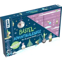 Frechverlag Familien-Bastel-Adventskalender - 24 Bastelprojekte mit Material