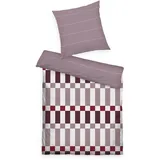 Tom Tailor BOLD CHECK Lila 135 x 200 cm + 80 x 80 cm