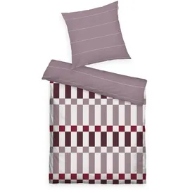 Tom Tailor BOLD CHECK Lila 135 x 200 cm + 80 x 80 cm