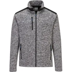 Strickfleecejacke "T830" KX3 - XXL - platin