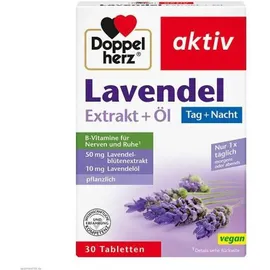 Doppelherz Aktiv Lavendel Extrakt + Öl Tabletten 30 St.