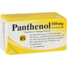 Panthenol 100 mg Jenapharm Tabletten 20 St.