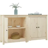 vidaXL Sideboards 2 Stk. 70x35x80 cm Massivholz Kiefer