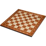 Philos 2382 - Schachbrett Madrid, Feld 50 mm, Holz, mit Randbeschriftung