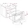 Teka MB 620 BI Integrierter Mikrowellenherd 20L 700W Inox/ - Silber