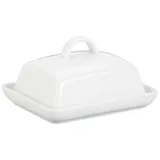 Testrut axentia Butterdose Porzellan, rechteckig, 16 x 13 cm