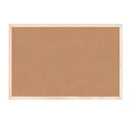 Bi-Office Korktafel mit Holzrahmen 60 x 45 cm Braun