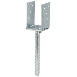 Stützenschuh verstellbar verzinkt, 60-140 x 70 x 115 x 315mm, CE-Kennzeichnung