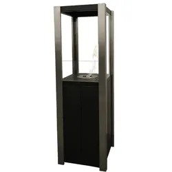 Tecno Air System - Nevada - Bio-Fußbodenkamin - Schwarz
