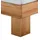 Home Affaire Massivholzbett HOME AFFAIRE "Modesty I Bett mit robustem Fußgestell in Winkelform", beige (naturfarben), B:96cm L:215cm, Betten, Massivholzbett, aus massiver Kernbuche, FSC-zertifiziert, viele Breiten zur Auswahl