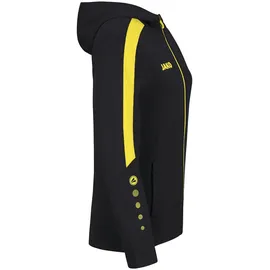 Jako Power Kapuzenjacke Kinder 803 schwarz/citro 164
