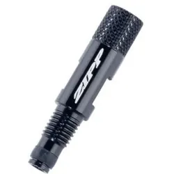 Zipp Tangente Ventilverlängerung Knurled für SV Ventil - 1 Stück Schwarz Modell 2024