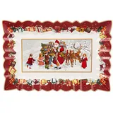 Villeroy & Boch Kuchenplatte eckig, Santa und Kinder Toy's Fantasy